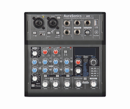 AuraSonics K4 компактный микшерный пульт в Таштаголе