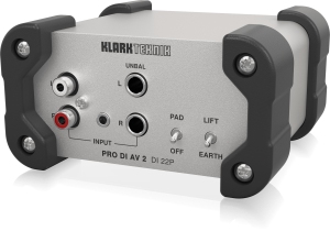 Klark Teknik DI 22P пассивный стерео директ-бокс в Таштаголе
