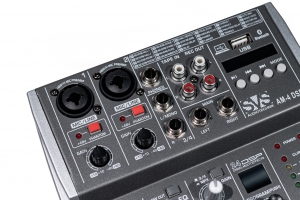 SVS Audiotechnik mixers AM-4 DSP Аналоговый микшерный пульт, 4-канала в Таштаголе